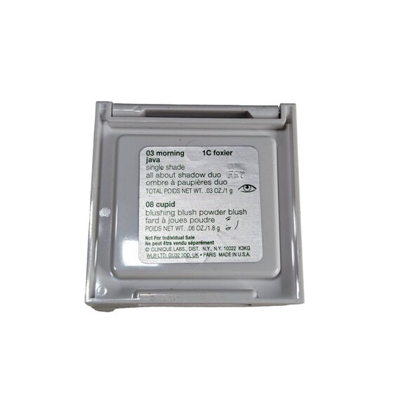 Clinique + Jonathan Adler Eyeshadow & Blush Palette Morning Java Foxier Cupid - Picture 2 of 3